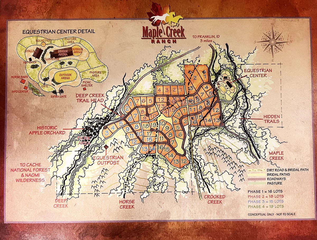 Maple Creek Ranch Map